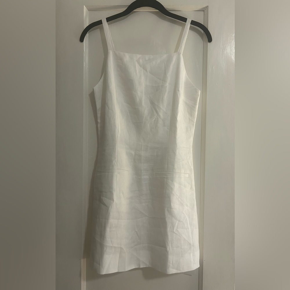 Reformation White Mini Dress